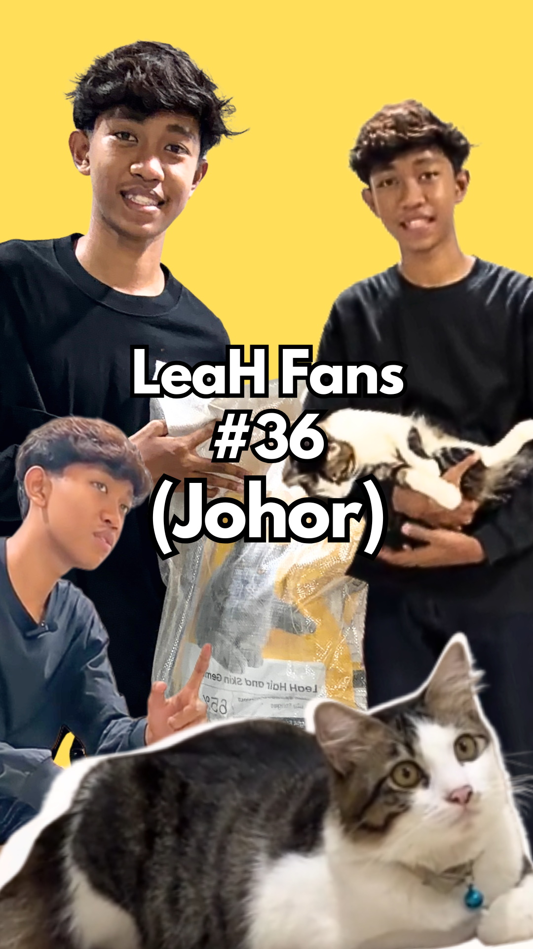 From Small, Thin Body to Bigger Size After Eating LeaH